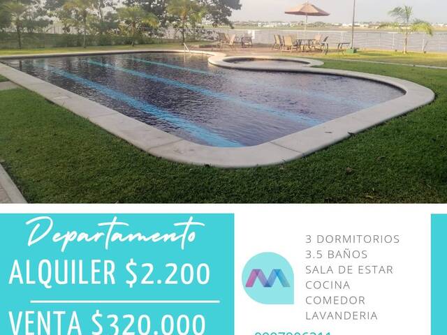 #1493 - Departamento para Venta en Guayaquil - G - 2